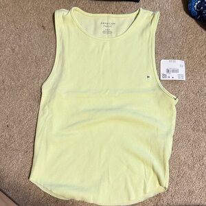 American Eagle Outfitters Yellow Tank Top